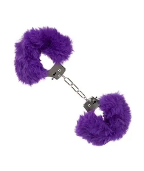 Ultra Fluffy Furry Cuffs - Purple — image 22 of 25