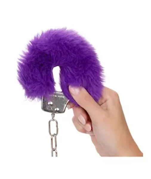 Ultra Fluffy Furry Cuffs - Purple — image 24 of 25