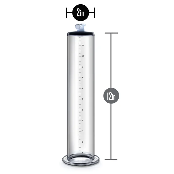 Performance - 12 Inch X 2 Inch Penis Pump Cylinder - Clear — image 19 of 20