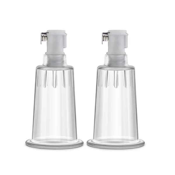 Temptasia – Nipple Pumping Cylinders – Set of 2 (1 Inch Diameter) - Clear — image 12 of 14