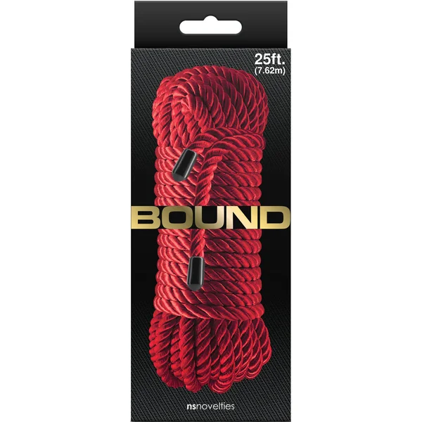 Bound Rope By NS Novelties 25 Feet - Red — image 10 of 10