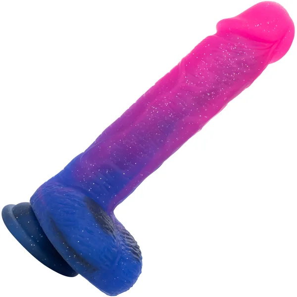 Naughty Bits Ombré Hombre XL Silicone Vibrating Suction Cup 8.5" Dildo by CalExotics — image 22 of 25