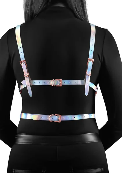 Cosmo Risqué Chest Harness Large / X-Large - Rainbow — image 12 of 15