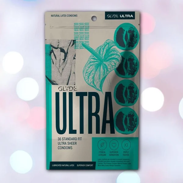 Glyde Ultra Thin Organic Lubricated Latex Condoms 12 Pack — image 10 of 12