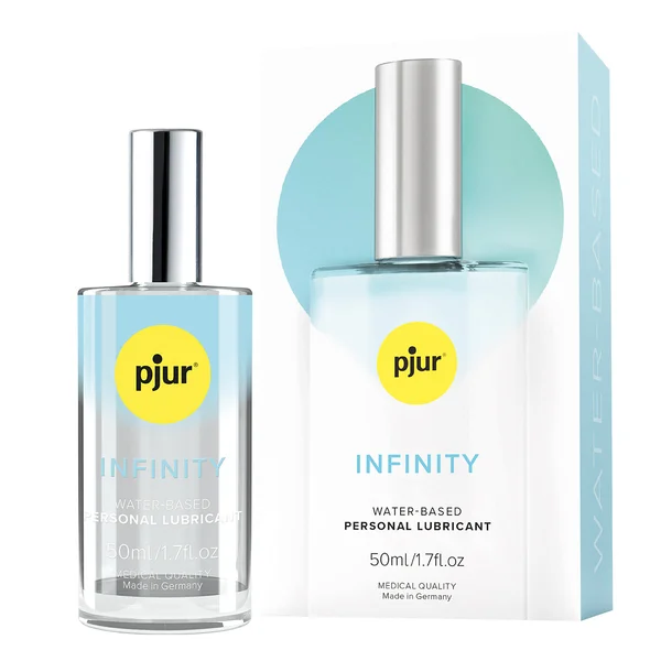 Pjur Infinity Water Based Personal Lubricant 1.7 oz / 50 ml Glass Bottle — image 5 of 8