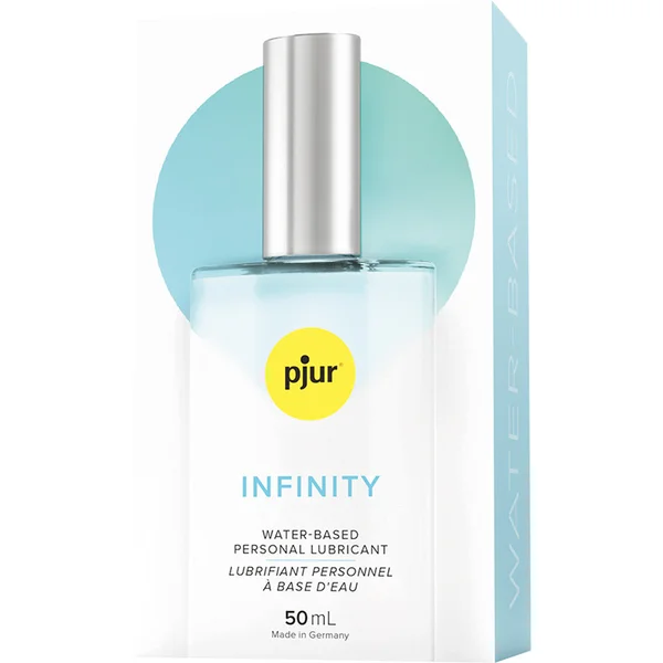 Pjur Infinity Water Based Personal Lubricant 1.7 oz / 50 ml Glass Bottle — image 8 of 8