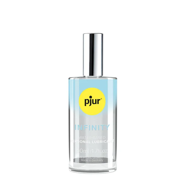 Pjur Infinity Water Based Personal Lubricant 1.7 oz / 50 ml Glass Bottle — image 4 of 8