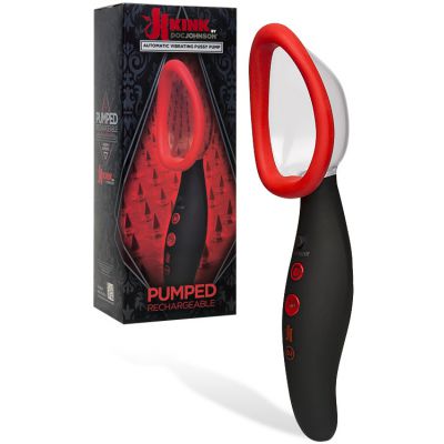 Doc Johnson Kink Automatic Rechargeable Vibrating 9 25 Pussy Pump