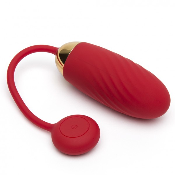 Svakom Ella Ribbed Silicone Bullet with App