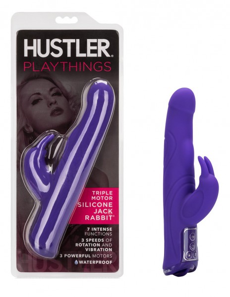 Hustler Playthings Triple Motor Silicone Jack Rabbit