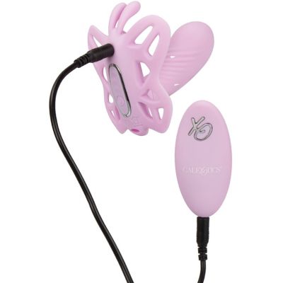California Exotic Venus Butterfly Silicone G Spot Vibrator with Remote