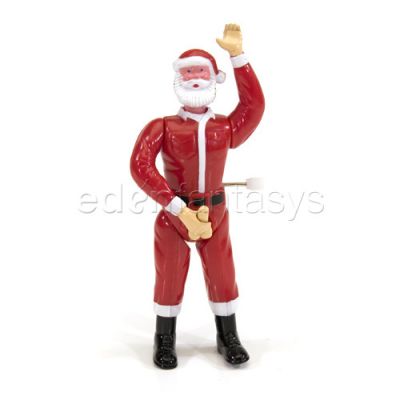 Strokin santa wind up toy