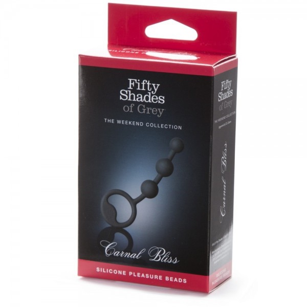 Fifty Shades of Grey - Carnal Bliss Silicone Anal Pleasure Beads