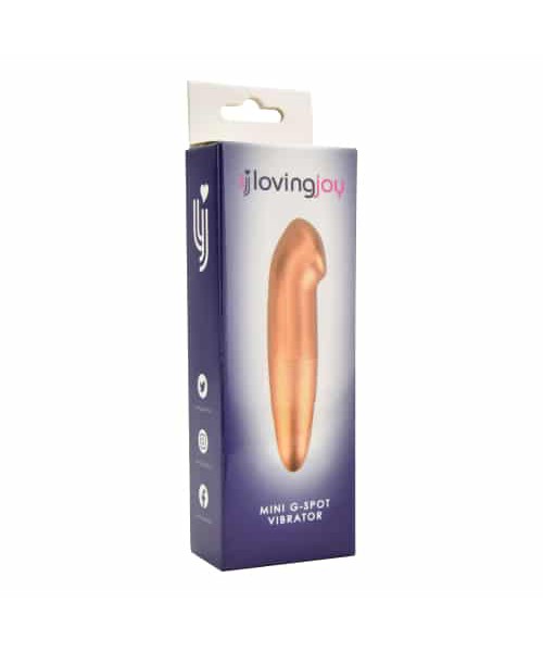 Loving Joy Mini G-Spot Vibrator Gold — image 8 of 10