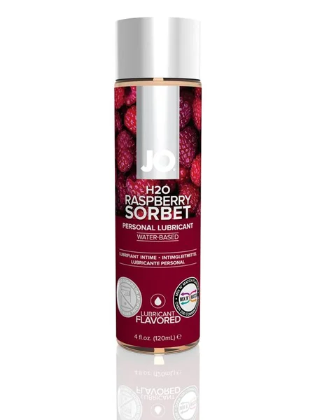 JO H2O Flavoured Lubricant Raspberry Sorbet 120ml — image 4 of 4