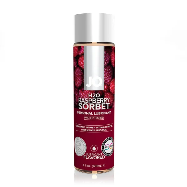 JO H2O Flavoured Lubricant Raspberry Sorbet 120ml — image 3 of 4
