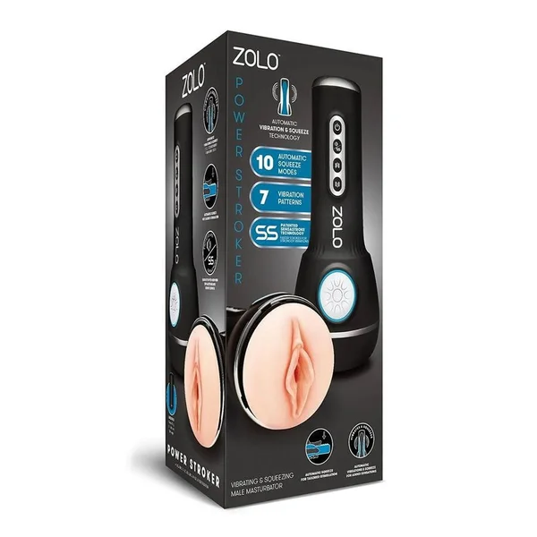 Zolo Power Stroker Auto Vibrating and Squeezing Masturbator — image 5 of 5