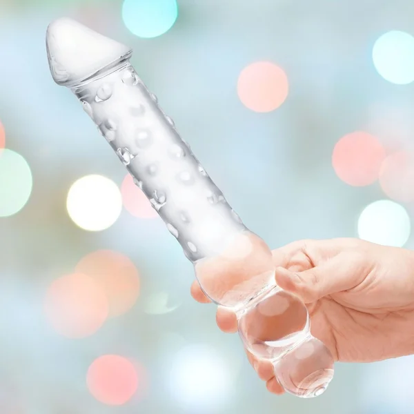 Gläs 12" Double Ended Glass Dildo with Anal Beads — image 21 of 23