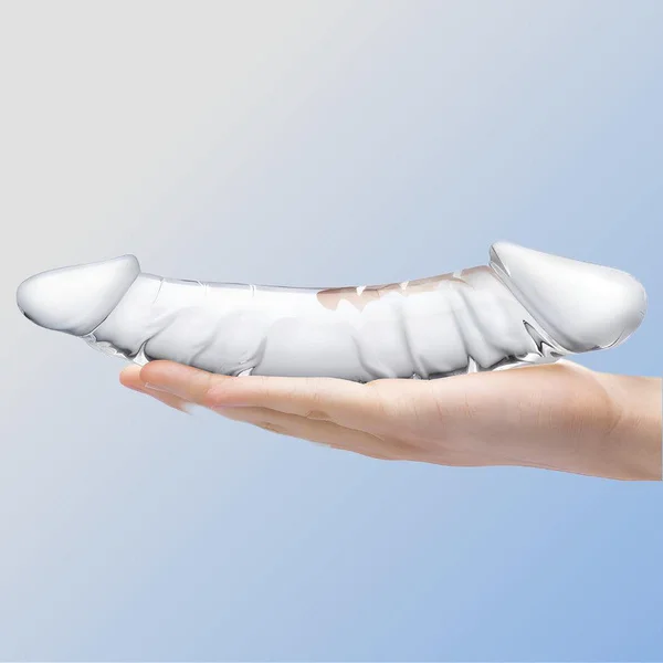 Gläs 12" Double Ended Glass Dildo with Anal Beads — image 20 of 23