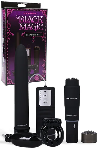 Doc Johnson Black Magic - 4 Piece Pleasure Kit — image 3 of 4