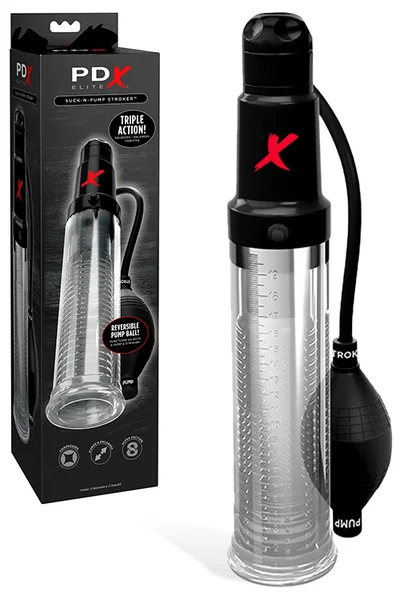 PDX Elite Suck-N-Pump - 13" Stroker & Penis Pump — image 3 of 4