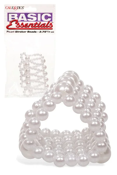 California Exotic Basic Essentials Large Pearl Stroker Beads — image 5 of 8