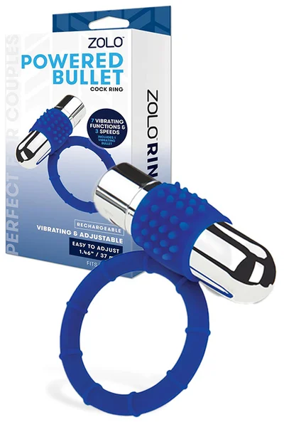 ZOLO Rechargeable Vibrating Cock Ring — image 2 of 2