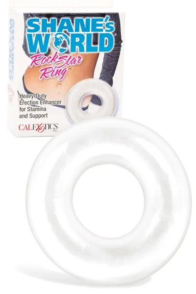 California Exotic Shane’s World Rock Star Penis Ring - Clear — image 5 of 8
