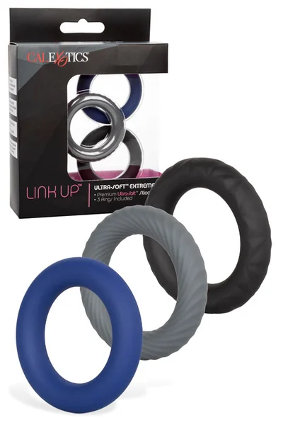 California Exotic Link Up Extreme - 3 Piece Cock Ring Set