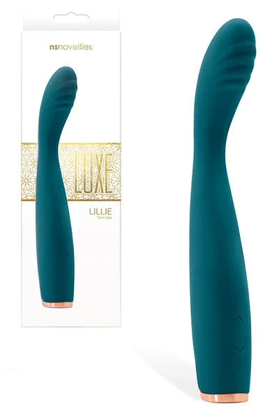 nsnovelties Luxe Lillie Slim - 7.4" G-Spot Vibrator — image 3 of 4