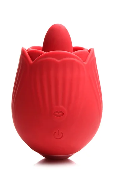 Inmi Bloomgasm French Rose - 3.2" Clitoral Vibrator with Licking Tongue — image 6 of 10