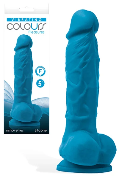 nsnovelties Colours Pleasures 5" Vibrating Dildo — image 6 of 8