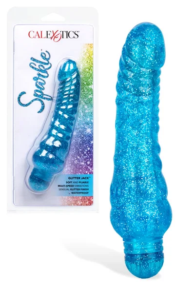 California Exotic 5.75" Sparkle Glitter Jack Classic Vibrator — image 7 of 12