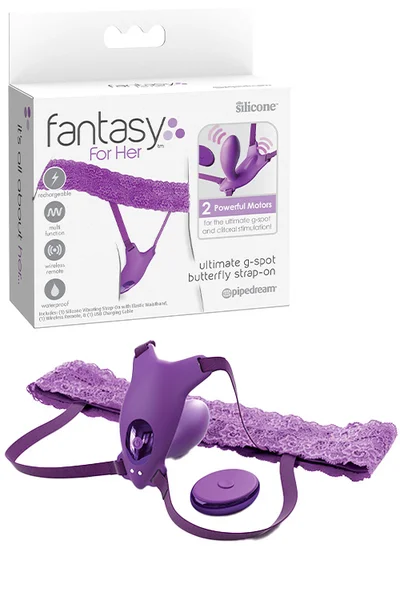Pipedream Fantasy For Her Ultimate G-Spot - 3.9" Wearable Butterfly Vibrator — image 5 of 8