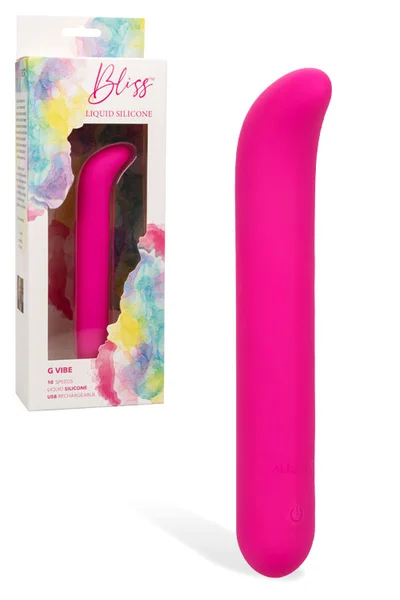 California Exotic Liquid Silicone 5.25" G-Spot Vibrator — image 7 of 12