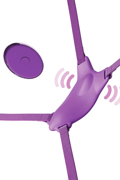 Pipedream Fantasy For Her - 3.9" Wearable Butterfly Clitoral Vibrator — image 7 of 8
