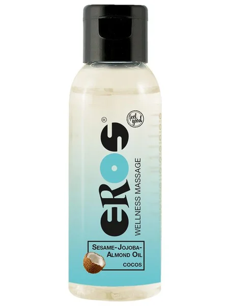 Eros Wellness Massage Oil Three Pack Vanilla Caramel And Cocos 50ml — image 9 of 11