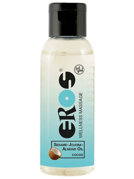 Eros Wellness Massage Oil Three Pack Vanilla Caramel And Cocos 50ml — image 7 of 11