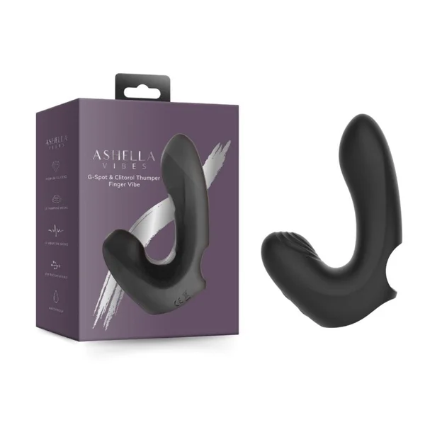 Ashella Vibes G-spot Clitoral Thumper Finger Vibe Stimulator Vibrator — image 5 of 5