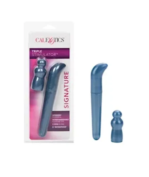 Triple Stimulator - Blue - 7.2 Inch — image 2 of 2