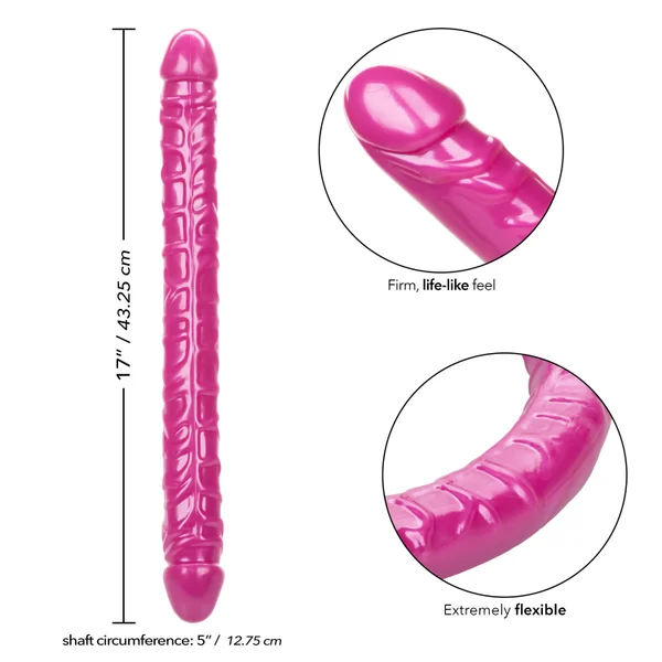Size Queen 17 inch/43.25 Cm - Pink — image 15 of 16