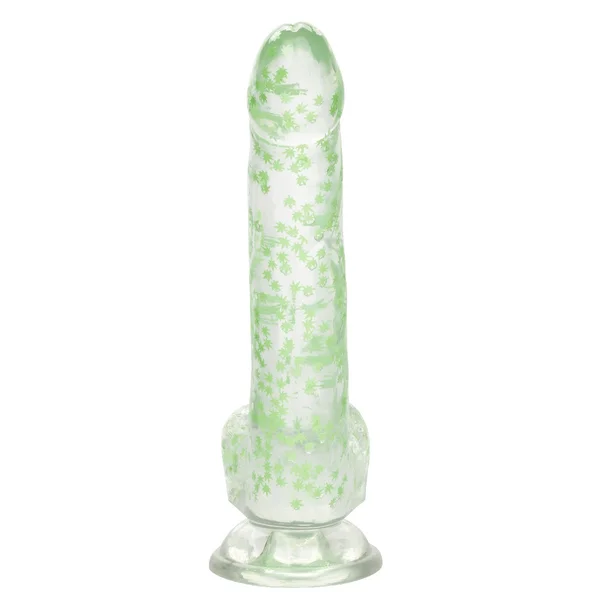 Naughty Bits I Leaf Dick Glow-in-the-Dark Weed  Leaf Dildo - Glow in the Dark — image 20 of 25