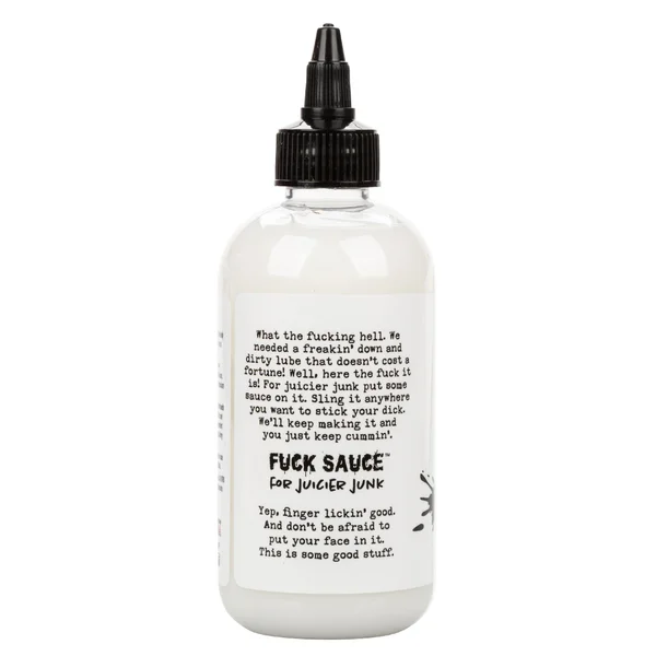 Fuck Sauce Cum Scented Lubricant 8 Oz — image 6 of 6