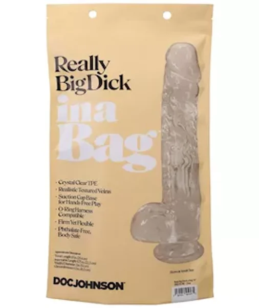 Really Big Dick in a Bag 10 Inch - Clear — image 13 of 13
