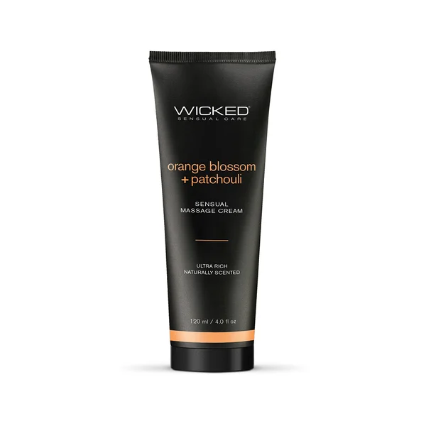 Wicked Sensual Massage Cream Orange Blossom + Patchouli 4 fl oz — image 6 of 9