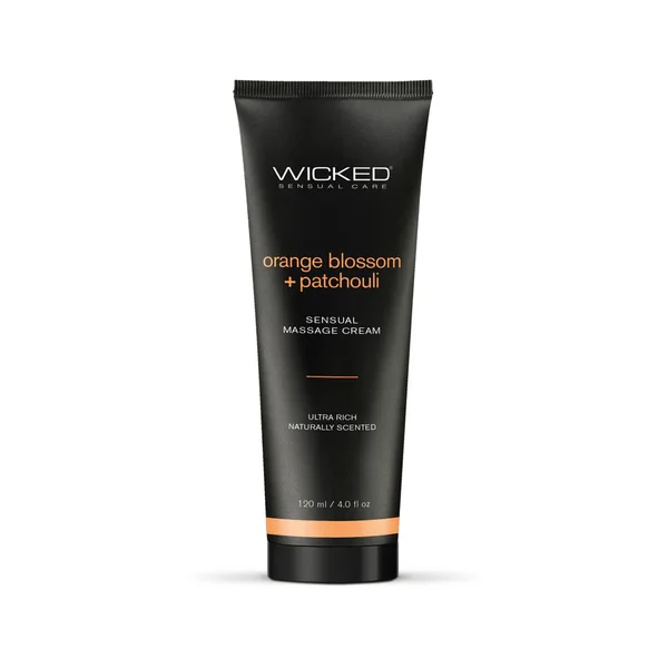 Wicked Sensual Massage Cream Orange Blossom + Patchouli 4 fl oz — image 8 of 9