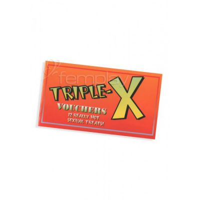 Triple X Vouchers 12 Hot Treats
