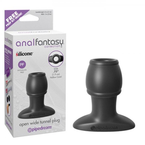 Anal Fantasy Open Wide Silicone Tunnel Plug — image 4 of 6