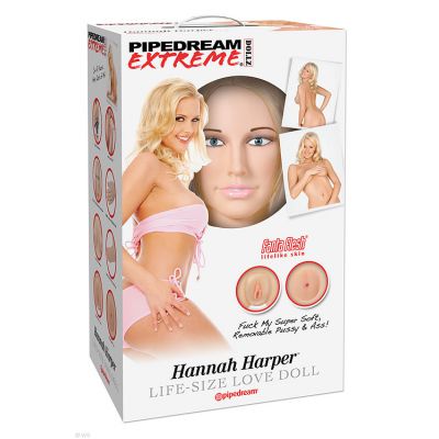 Pipedream Extreme Dollz Hannah Harper Life Size Sex Doll