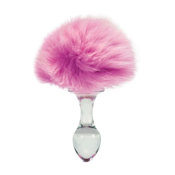 Crystal Delights Magnetic Bunny Tailed Butt Plug  - Pink — image 3 of 5